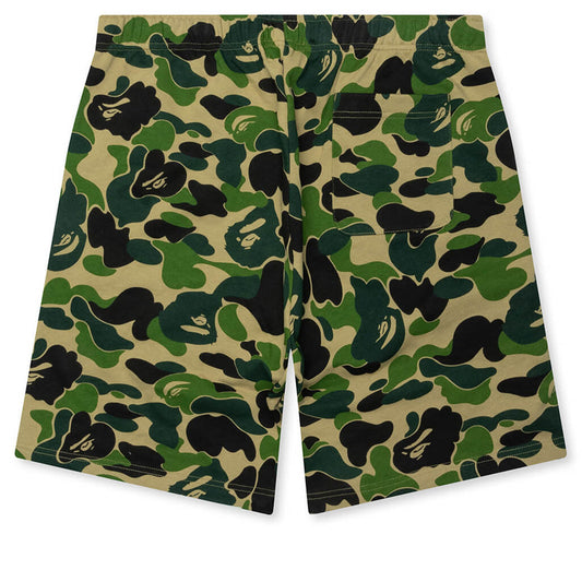 ABC Camo Shark Sweat Shorts - Green