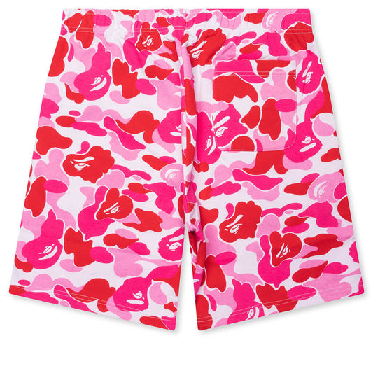 ABC Camo Shark Sweat Shorts - Pink