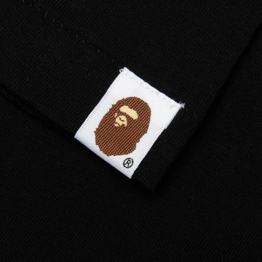 ABC Camo Big Ape Head Tee - Black/Pink