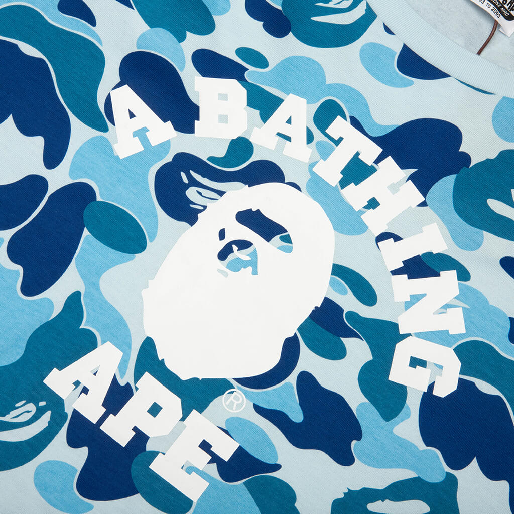ABC Camo College L/S Tee - Blue