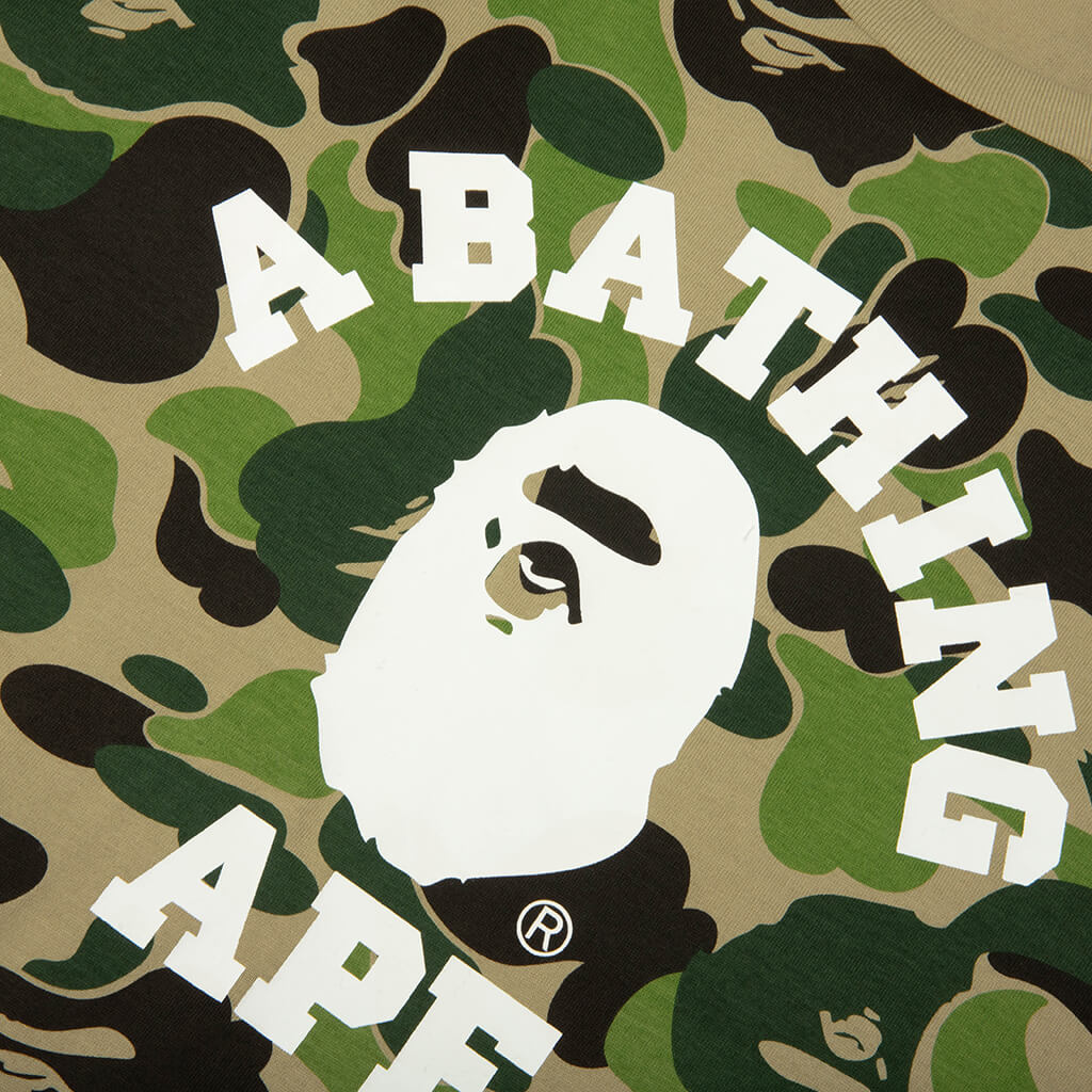 ABC Camo College L/S Tee - Green