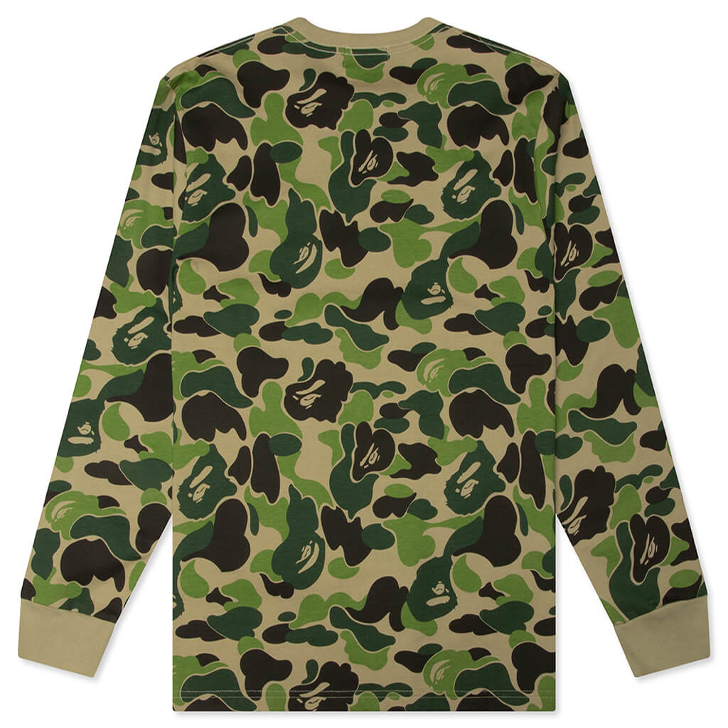 ABC Camo College L/S Tee - Green