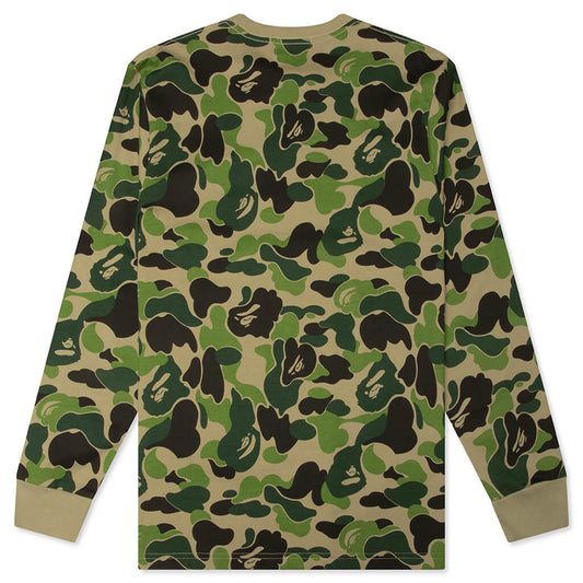 ABC Camo College L/S Tee - Green