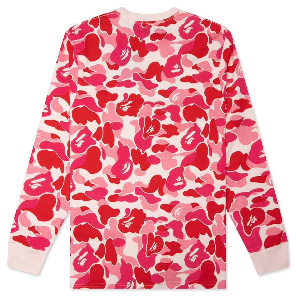 ABC Camo College L/S Tee - Pink