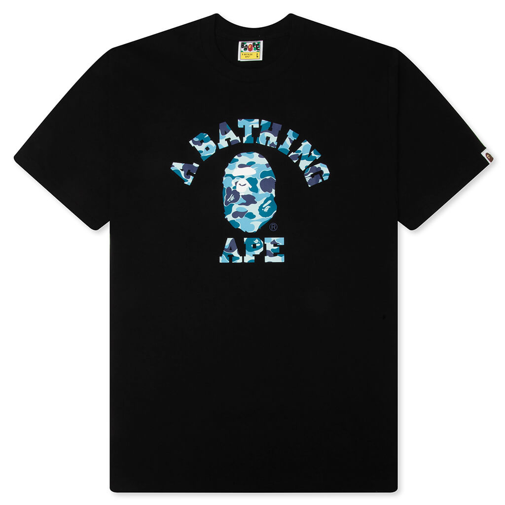 ABC Camo College Tee - Black/Blue