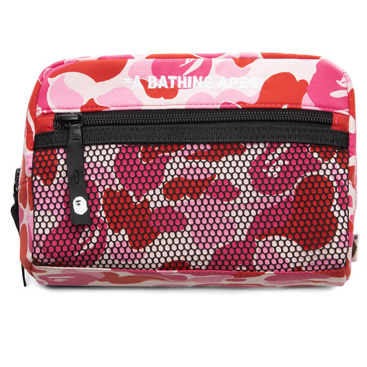 ABC Camo Pouch - Pink