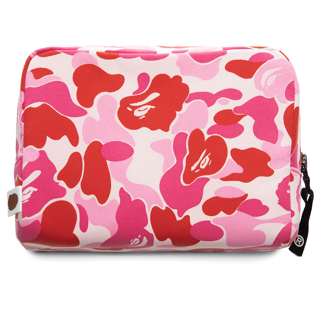 ABC Camo Pouch - Pink