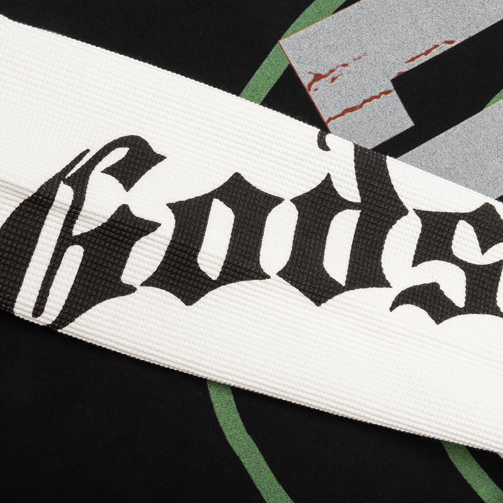 AGYAL Layered T-Shirt - Black Wash