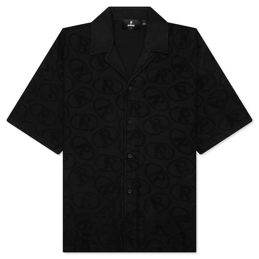 AOP Towel Shirt - Black
