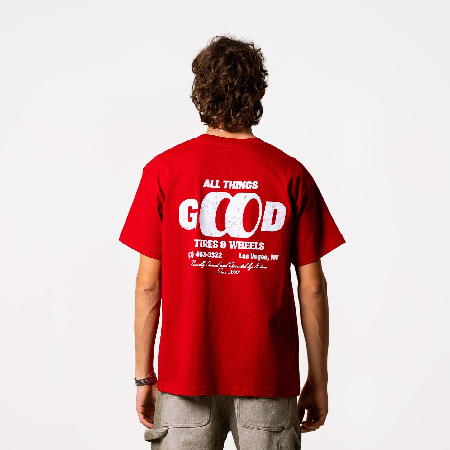 ATG Tires Tee - Red