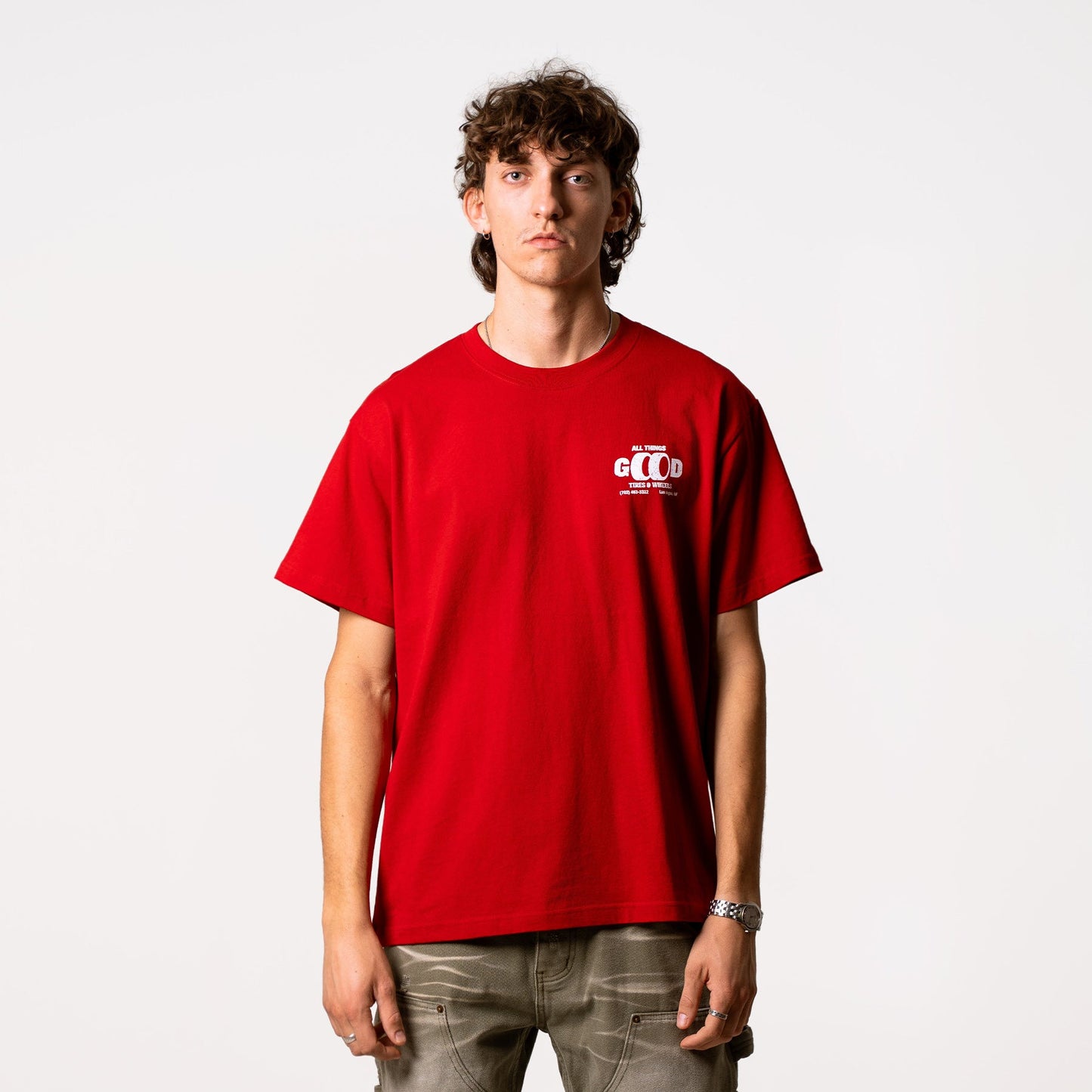 ATG Tires Tee - White