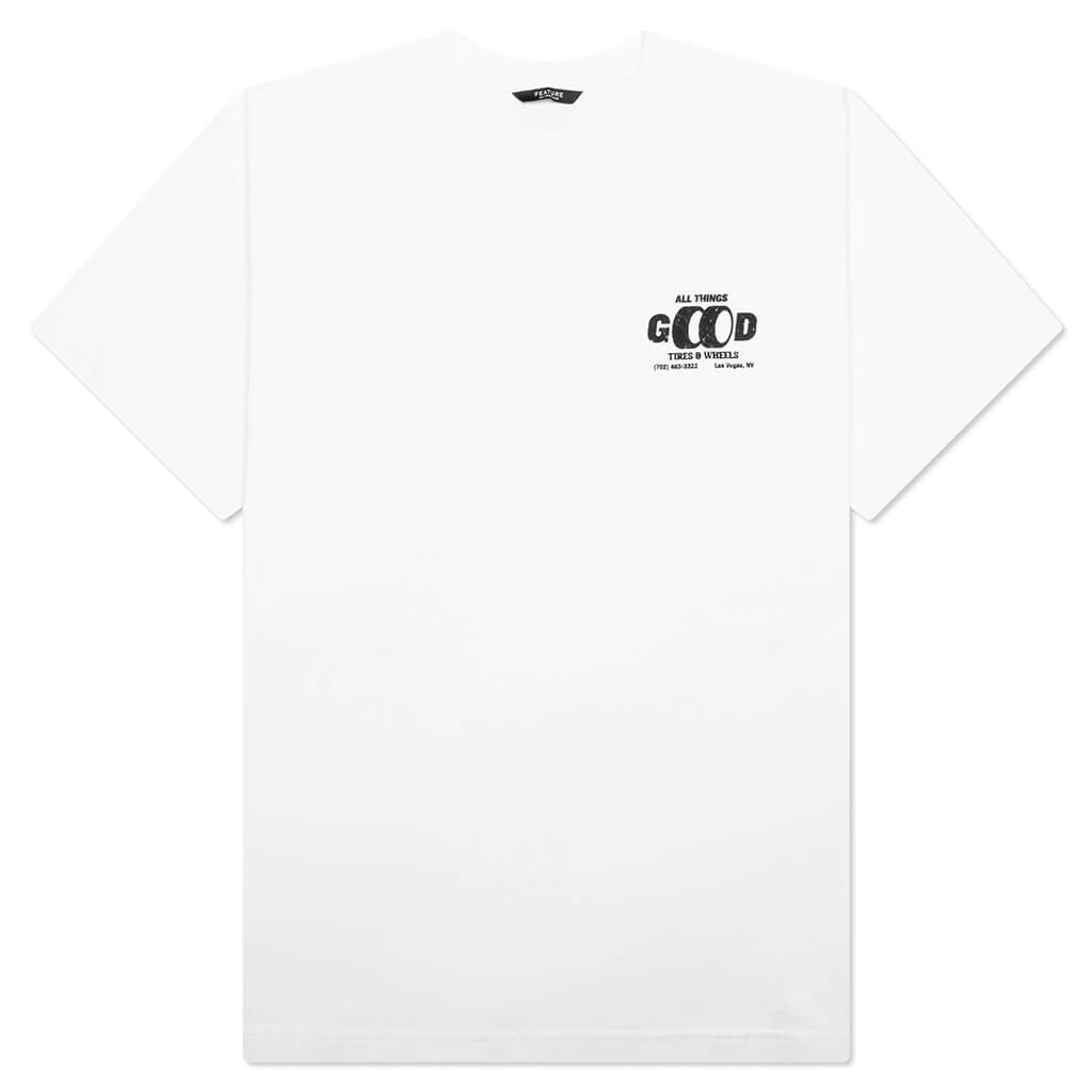 ATG Tires Tee - White