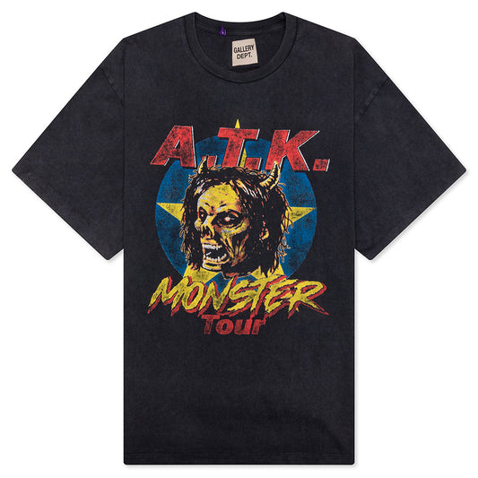ATK Monster Tour Tee - Vintage Black
