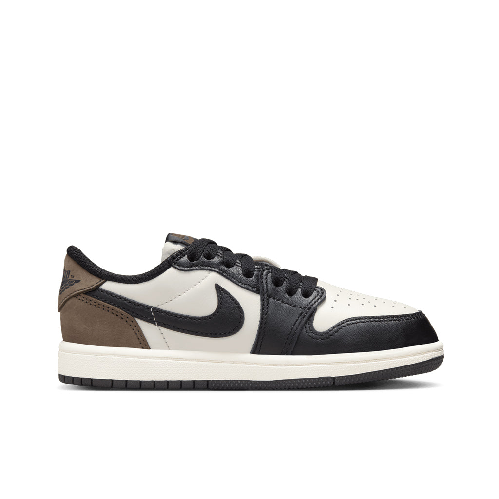 Air Jordan 1 Low OG 'Mocha' (PS) - White/Black/Dark Mocha