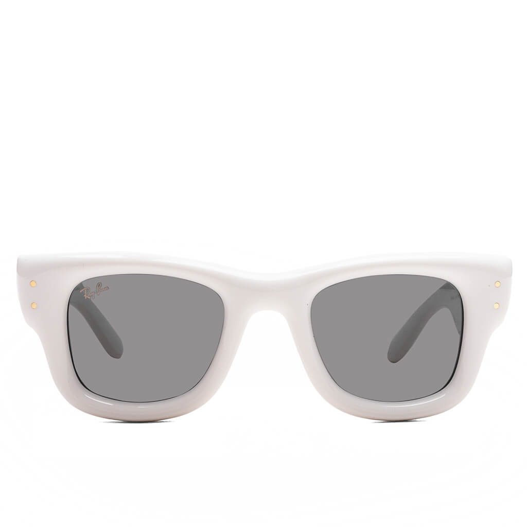 A$AP Rocky x Ray-Ban Wayfarer Puffer - Polished White