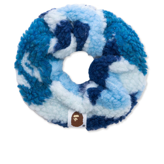 Abc Camo Boa Scrunchie - Blue