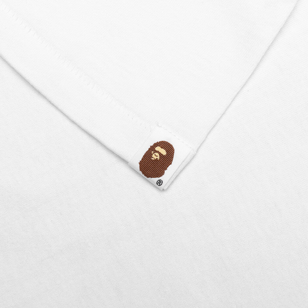 ABC Camo College Tee - White/Blue