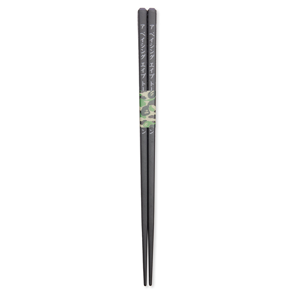 Abc Line Camo Wood Chopsticks - Black