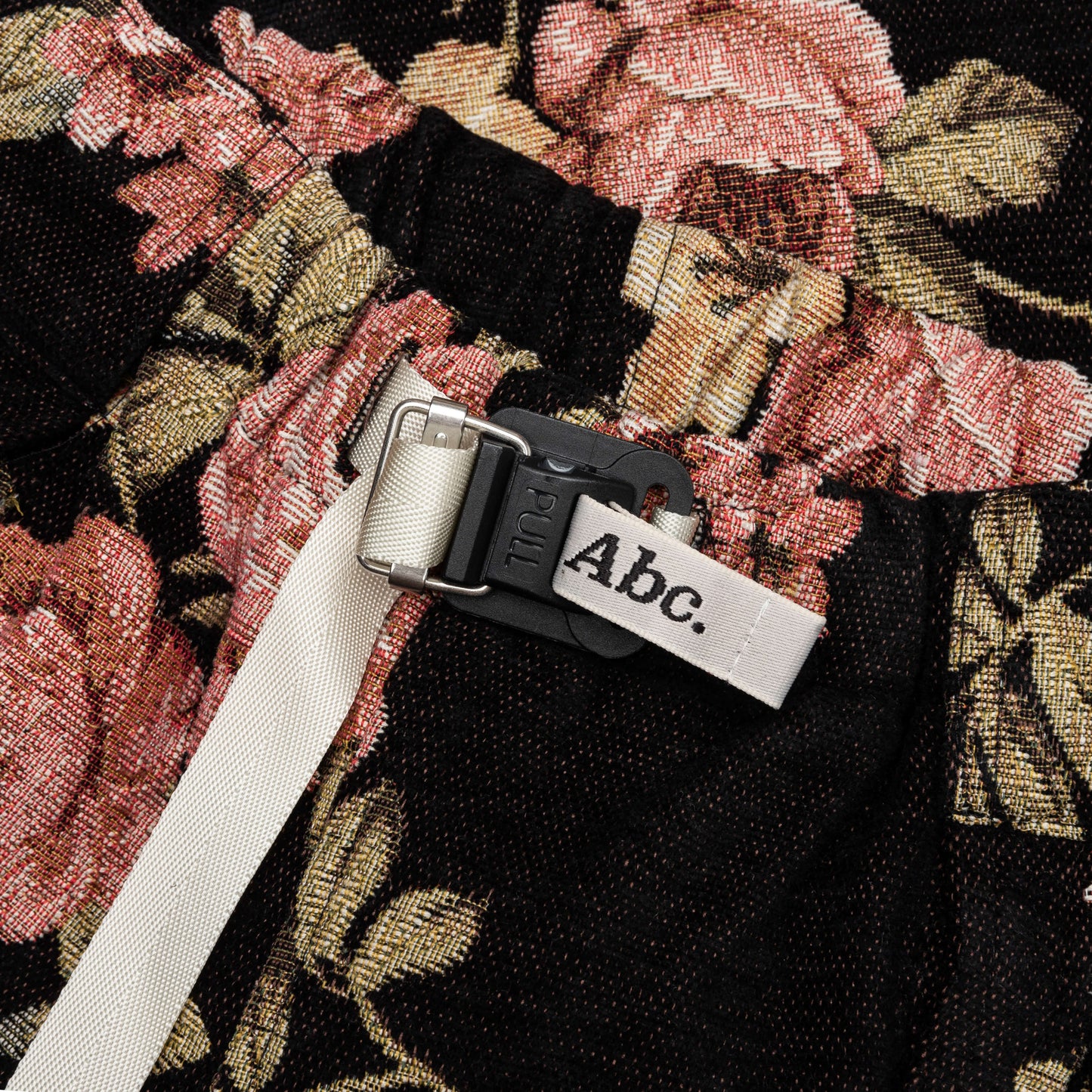 Abc. Floral Jacquard Waterproof Shorts - Black