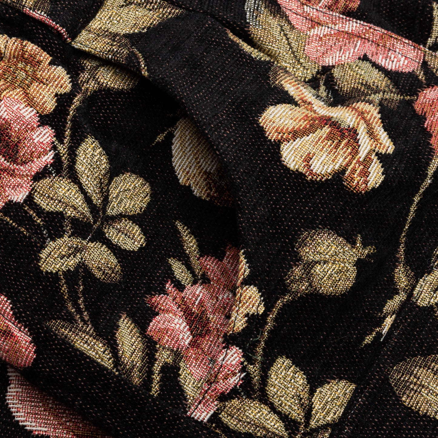 Abc. Floral Jacquard Waterproof Shorts - Black