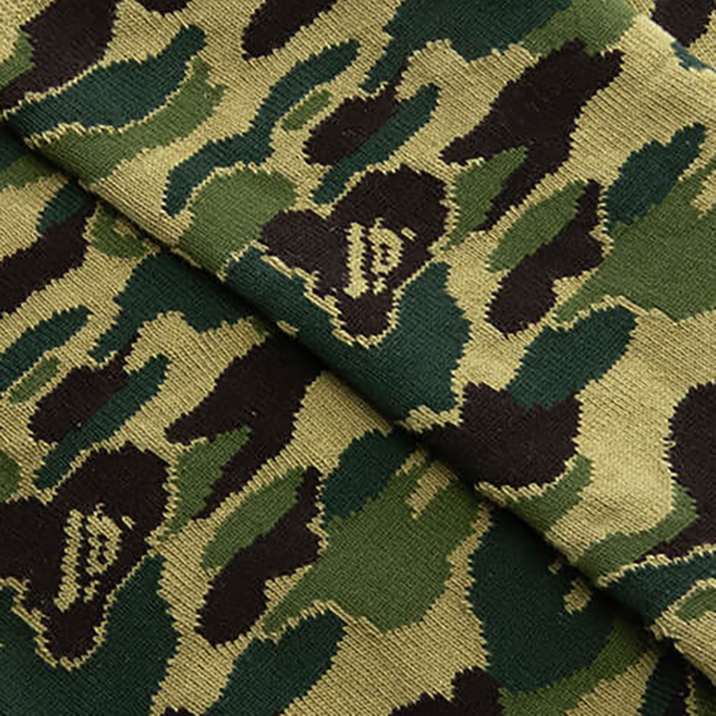 ABC Camo Jacquard Socks - Green