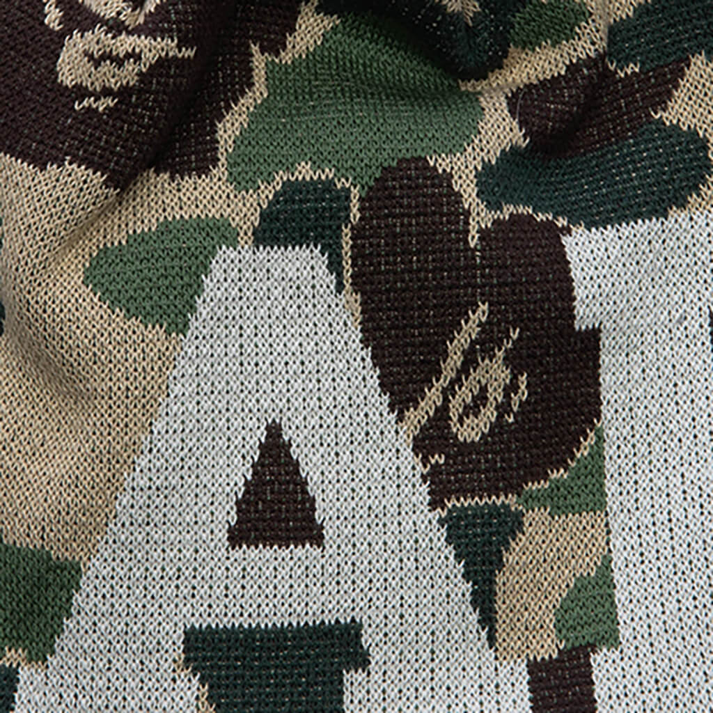 ABC Camo Knit Cap - Green