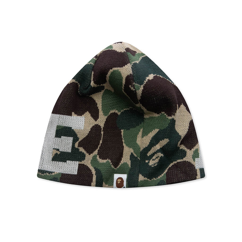 ABC Camo Knit Cap - Green