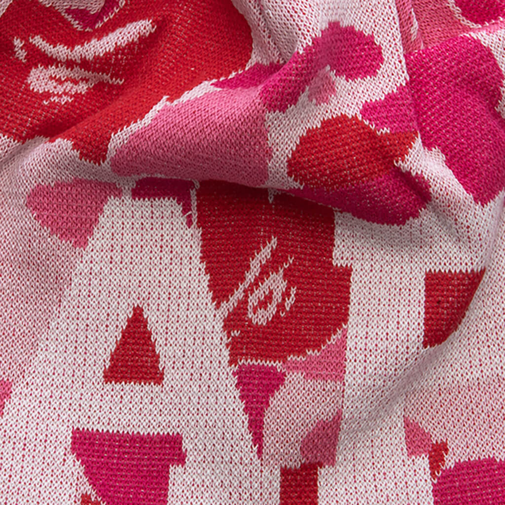 ABC Camo Knit Cap - Pink