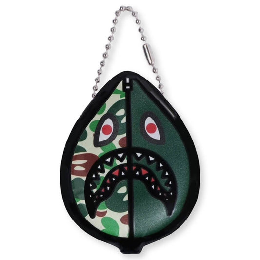 ABC Camo Milo Shark Coin Case - Green