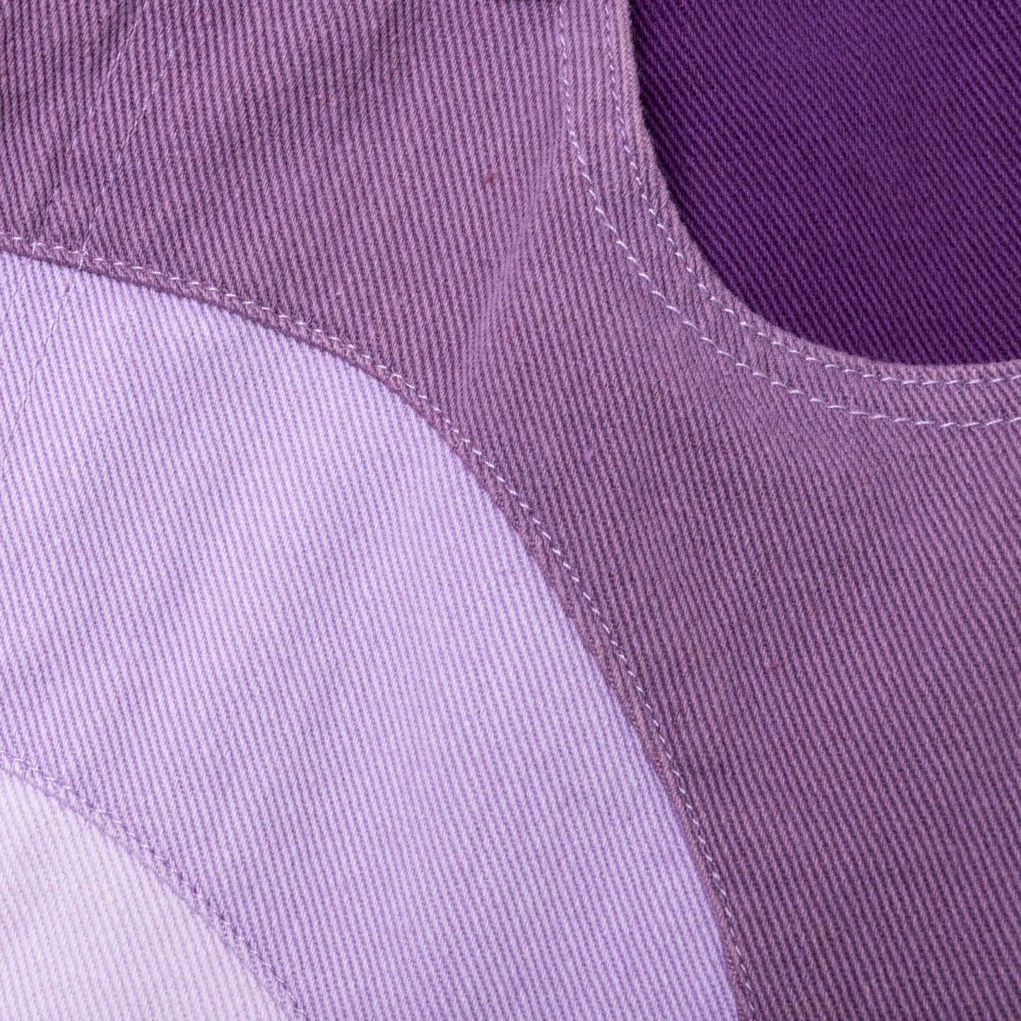 Abstract Wave Pants - Purple