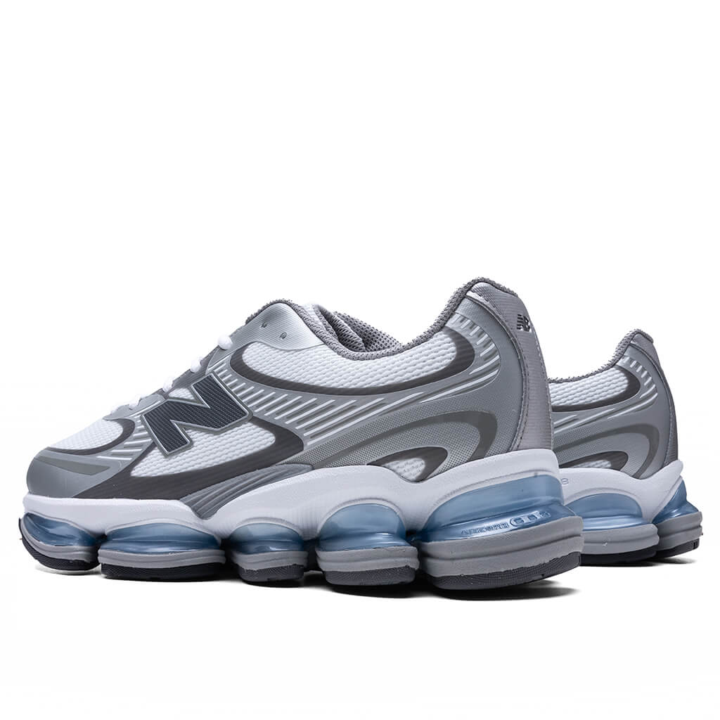 Abzorb 2000 - White/Silver Metallic/Castlerock