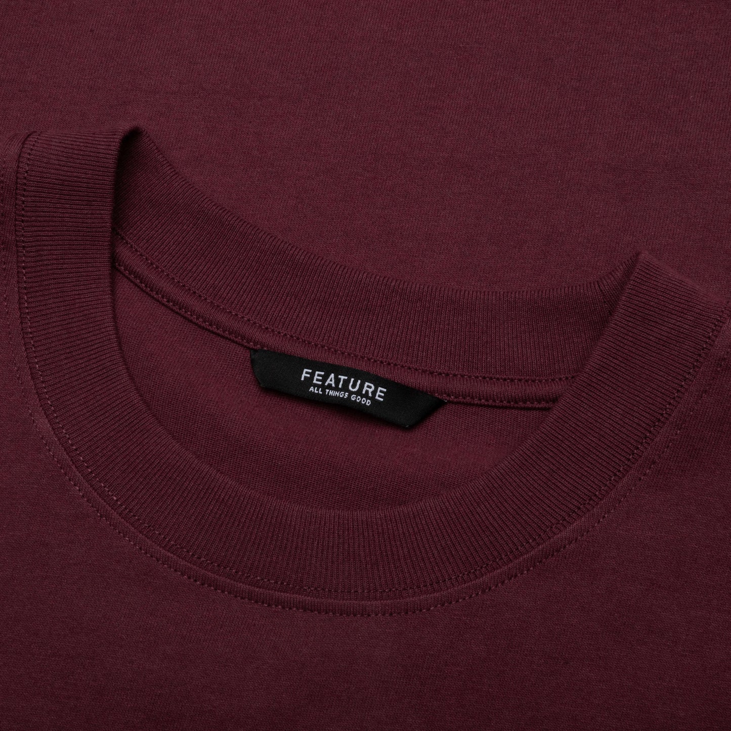 Academy Tee - Oxblood Red
