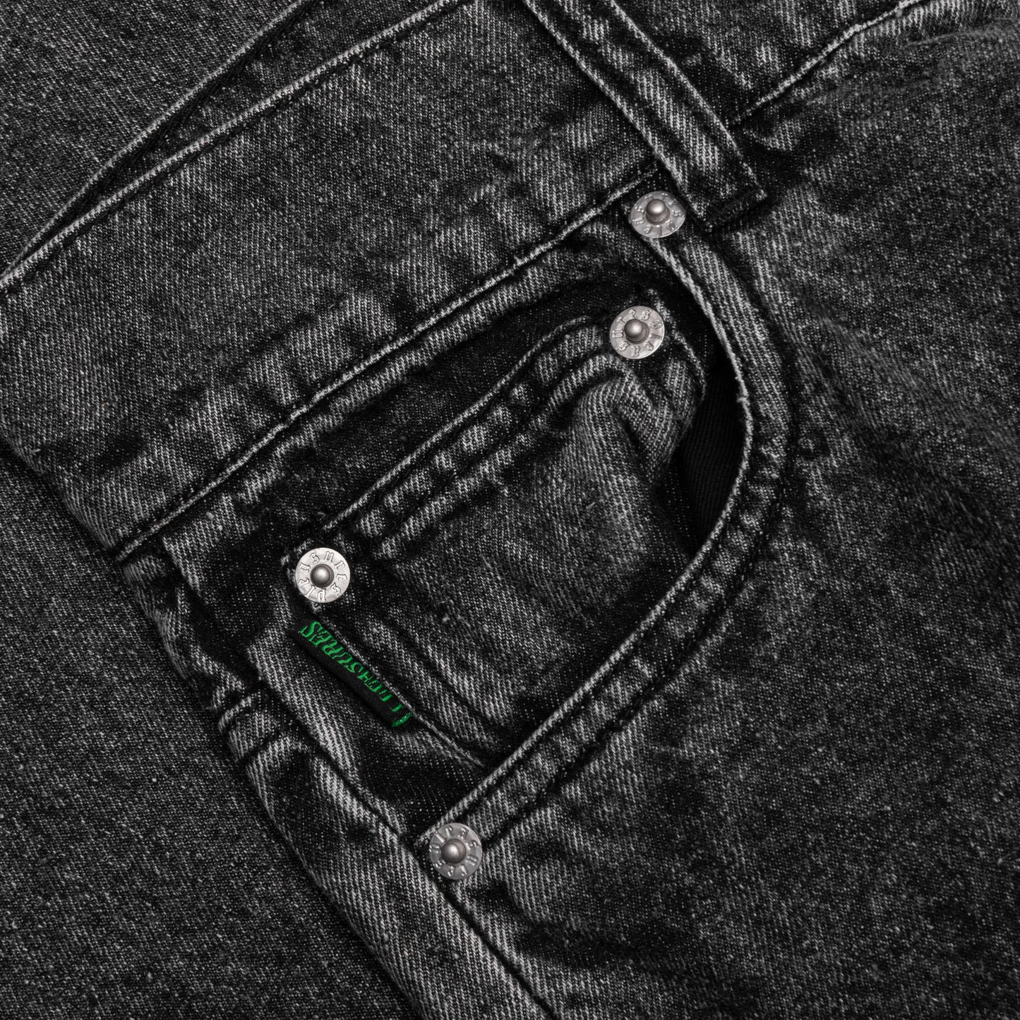 Acid 5-Pocket Jeans - Black