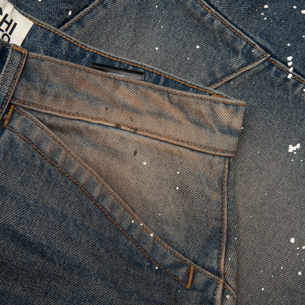 Acid Rain Short - Blue Denim