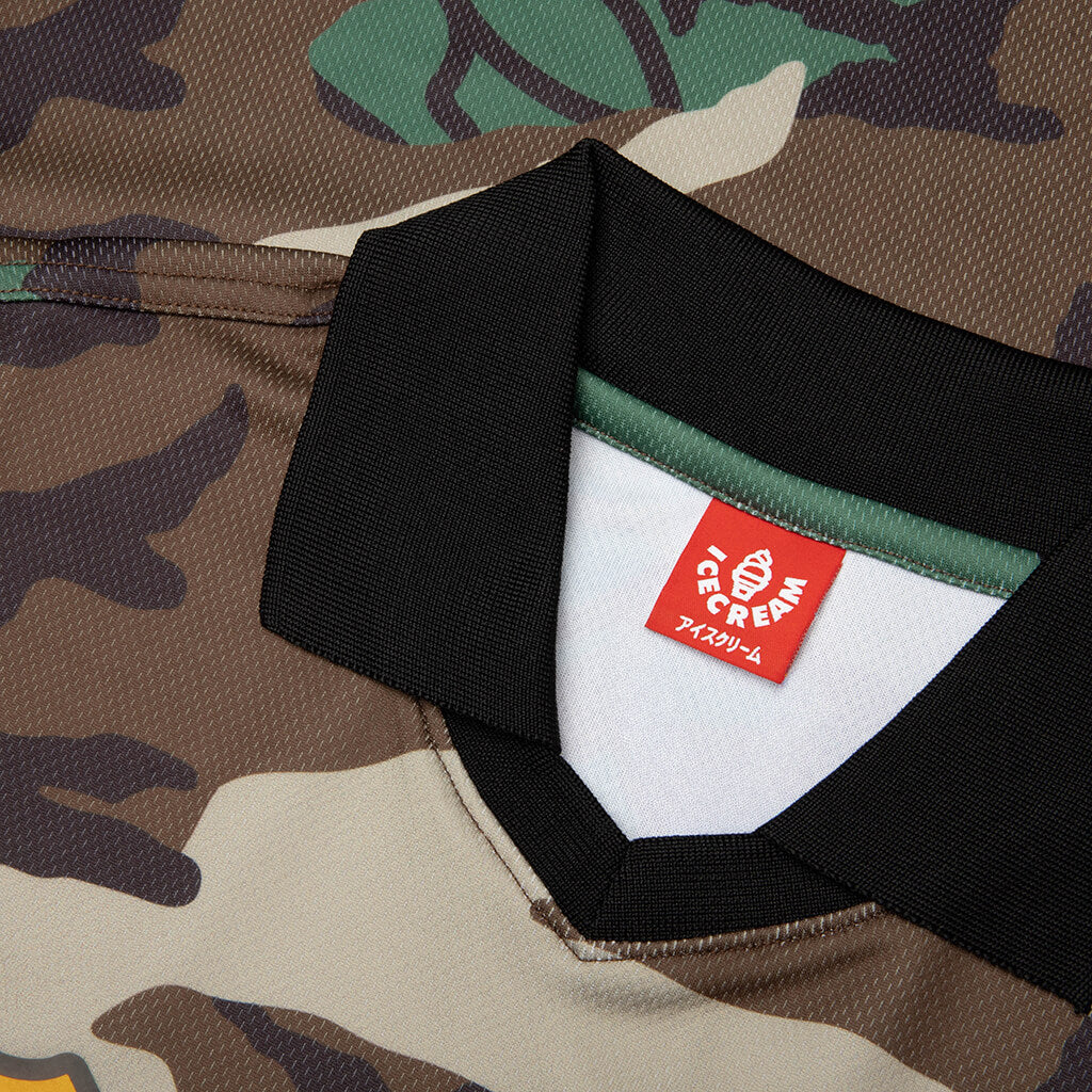 Acid S/S Knit Polo - Camo