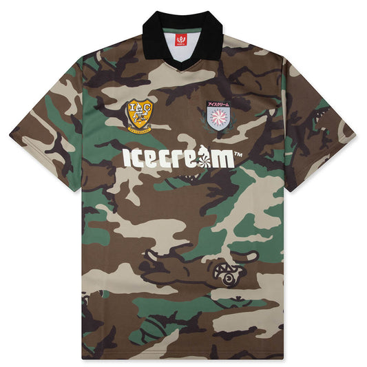 Acid S/S Knit Polo - Camo
