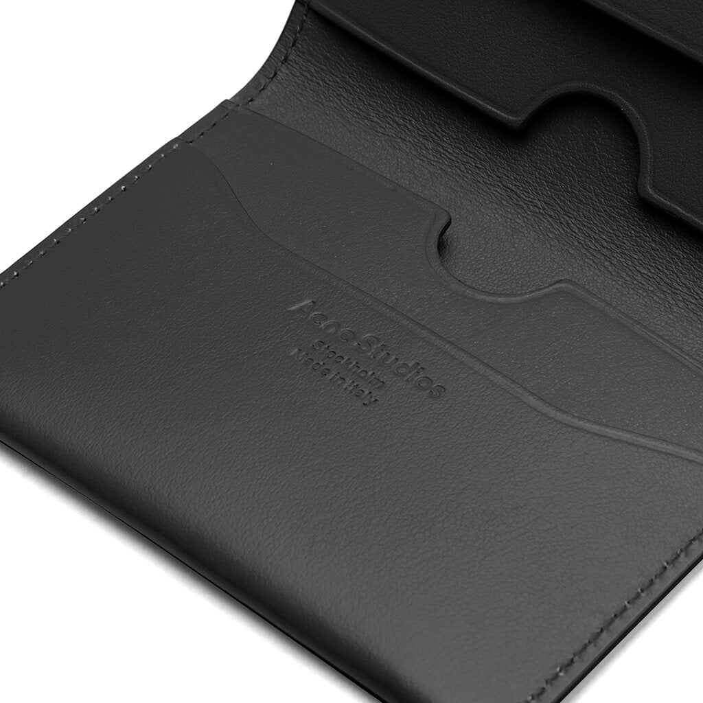 Folded Card Holder - Black