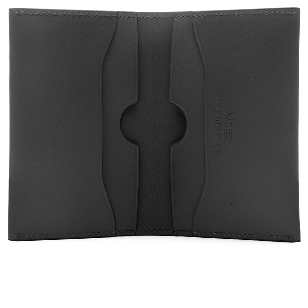 Folded Card Holder - Black