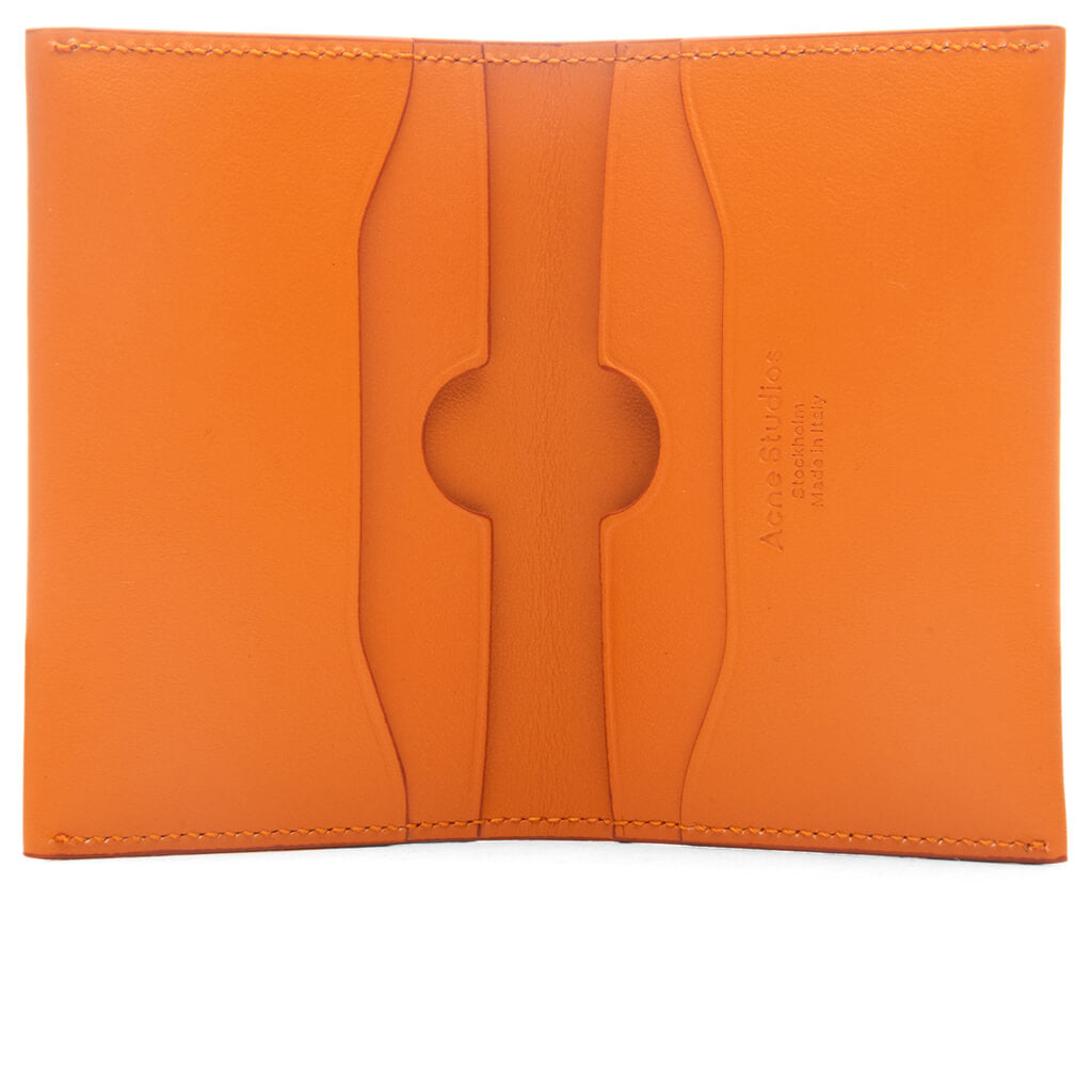 Bifold Card Holder - Orange