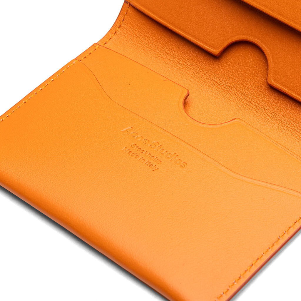 Bifold Card Holder - Orange