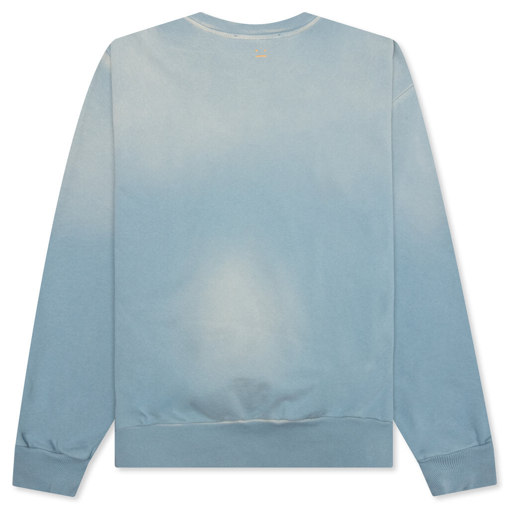 Crew Neck Sweatshirt - Dusty Blue