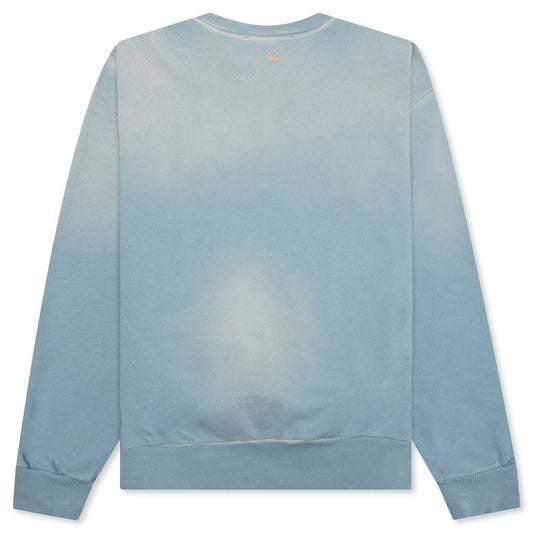 Crew Neck Sweatshirt - Dusty Blue