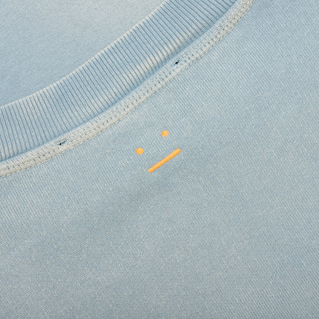 Crew Neck Sweatshirt - Dusty Blue