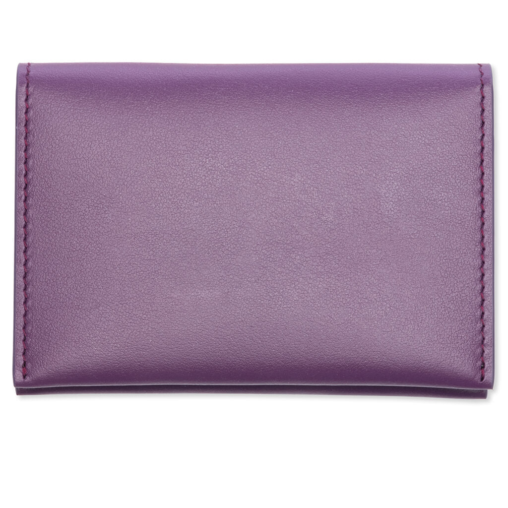 Folded Card Holder - Violet Purple
