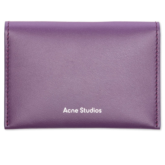 Folded Card Holder - Violet Purple