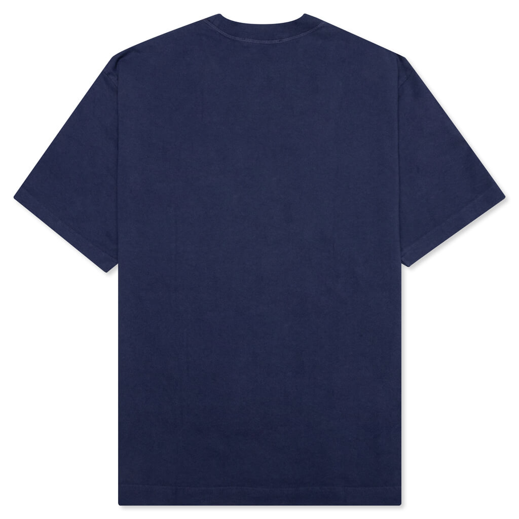 Printed T-Shirt - Indigo Blue