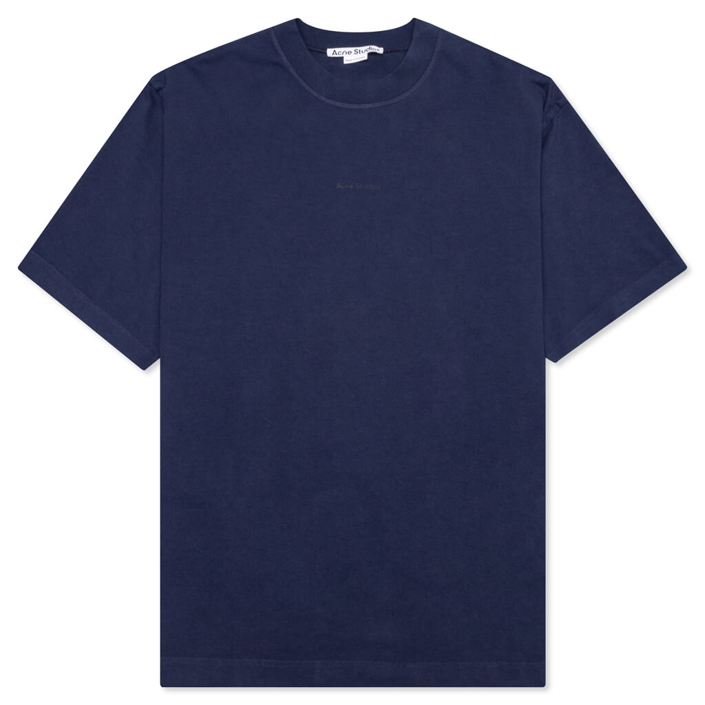 Printed T-Shirt - Indigo Blue