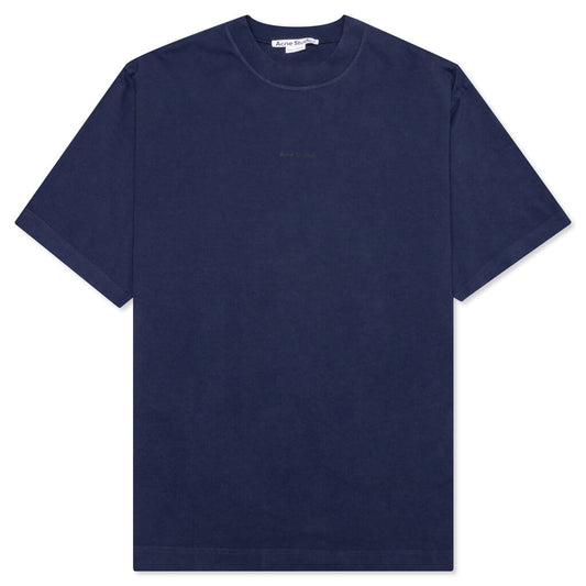 Printed T-Shirt - Indigo Blue