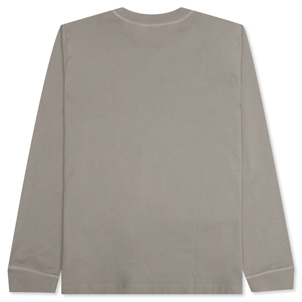 Logo L/S T-Shirt - Oyster Grey