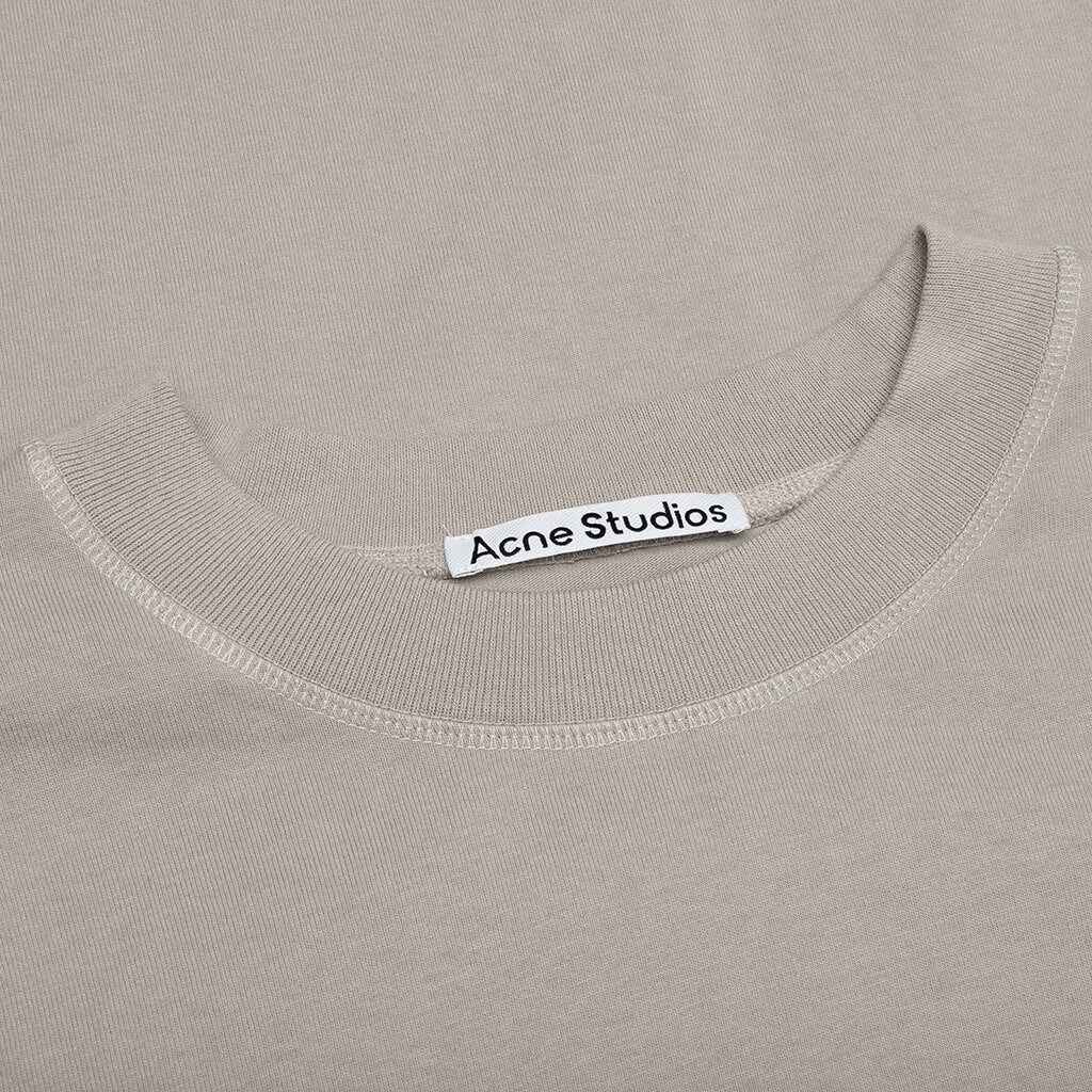 Logo L/S T-Shirt - Oyster Grey